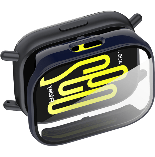 Redmi Watch 5 Active Case med skjermbeskytter i herdet glass Black