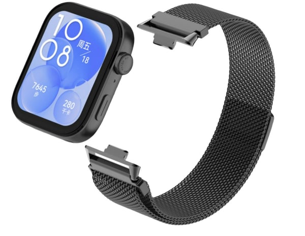 Huawei Watch Fit 3 Sport Loop -ranneke Black