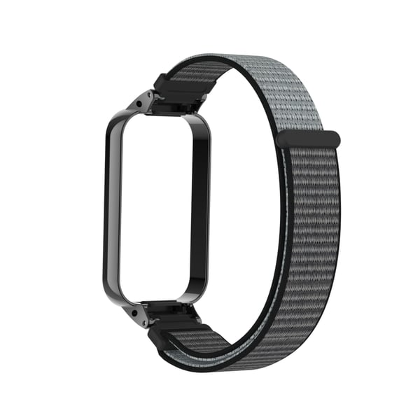 Nylon klokkerem for Xiaomi Redmi Band 2/8 Active Grey