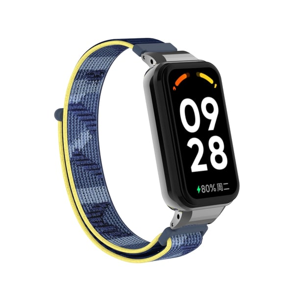 Nylon klokkerem for Xiaomi Redmi Band 2/8 Active NavyBlue