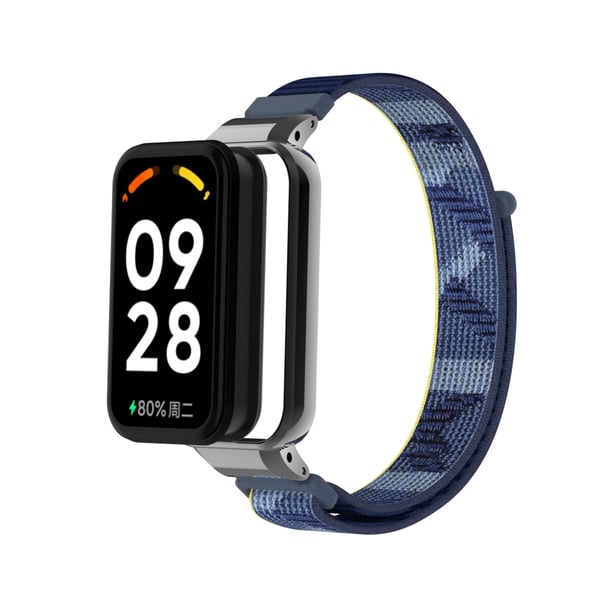 Nylon klokkerem for Xiaomi Redmi Band 2/8 Active NavyBlue
