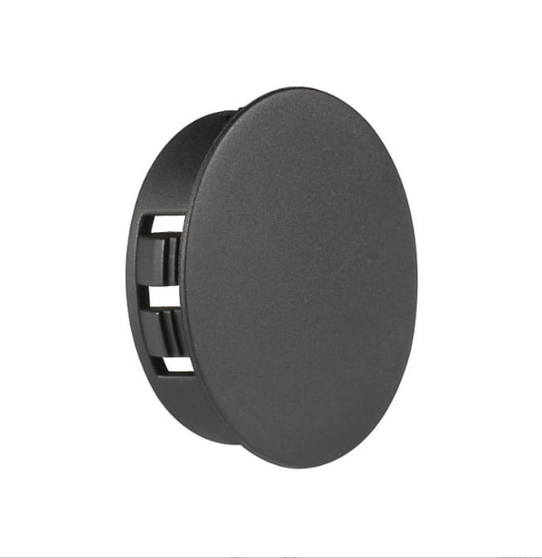 20 mm hullplugger, plasthulldeksler som kan klikkes inn (10 pakke)