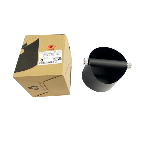 Stilig kaffegrutboks Black
