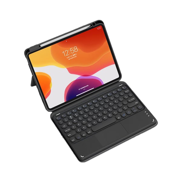 Avtakbart Bluetooth-tastaturdeksel for iPad Black iPad 10 (2022)
