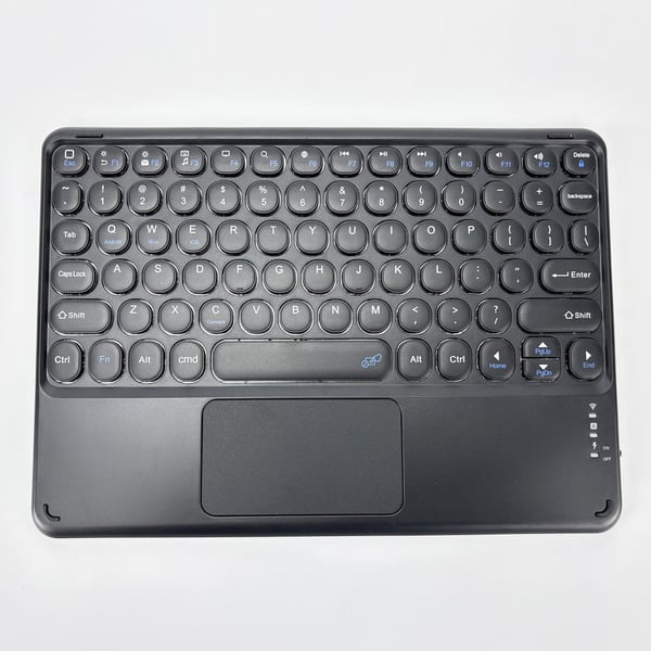Avtakbart Bluetooth-tastaturdeksel for iPad Black iPad Pro10.2/10.5/Air3