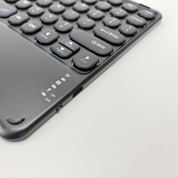 Avtakbart Bluetooth-tastaturdeksel for iPad Black iPad Pro10.2/10.5/Air3