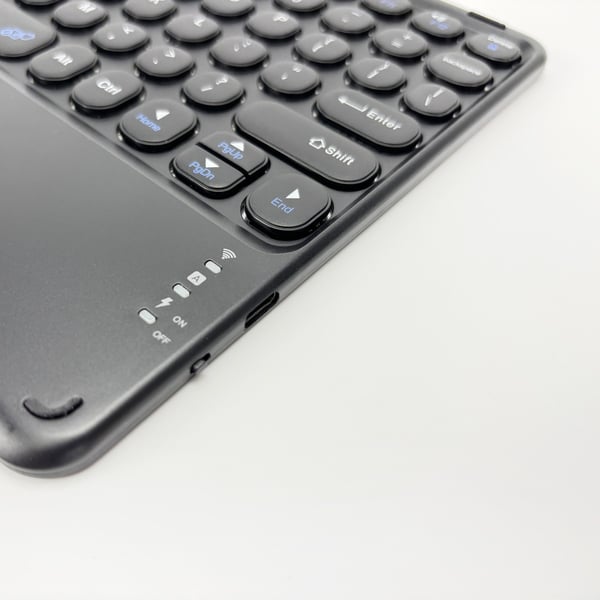 Avtakbart Bluetooth-tastaturdeksel for iPad Black iPad Pro10.2/10.5/Air3
