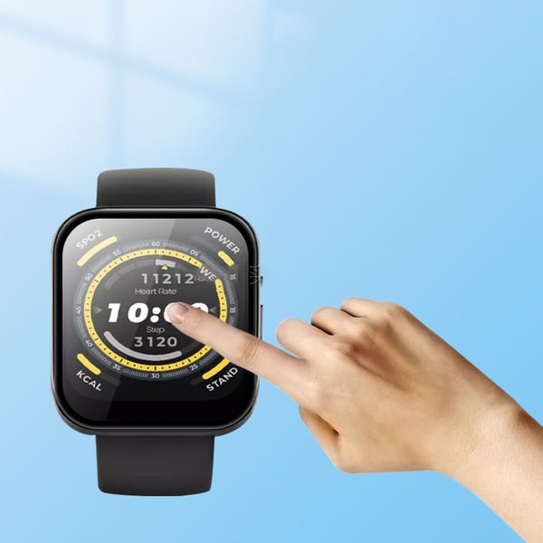 Karkaistu lasi näytönsuoja älykellolle (2 kpl) Amazfit BIP 5