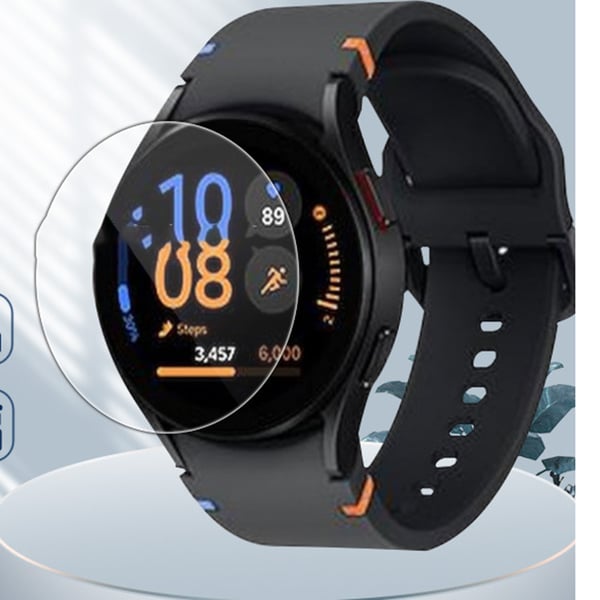 Skjermbeskytter i herdet glass til smartklokke, 2-pakning Samsung watch FE 40mm
