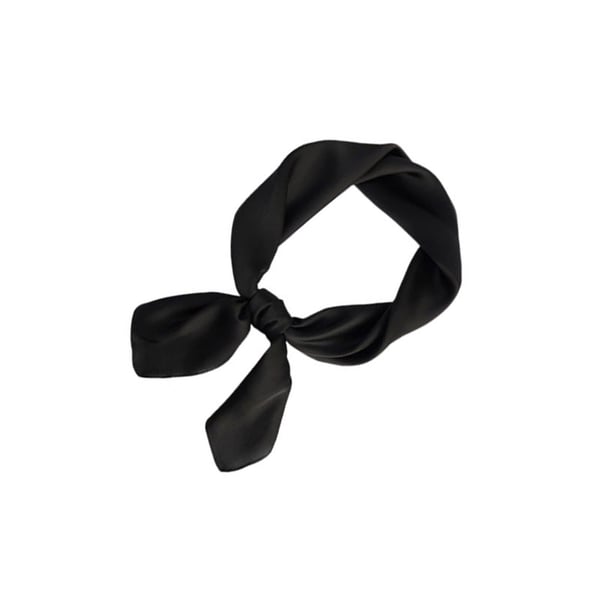 Tyylikäs neliönmuotoinen huivi Black