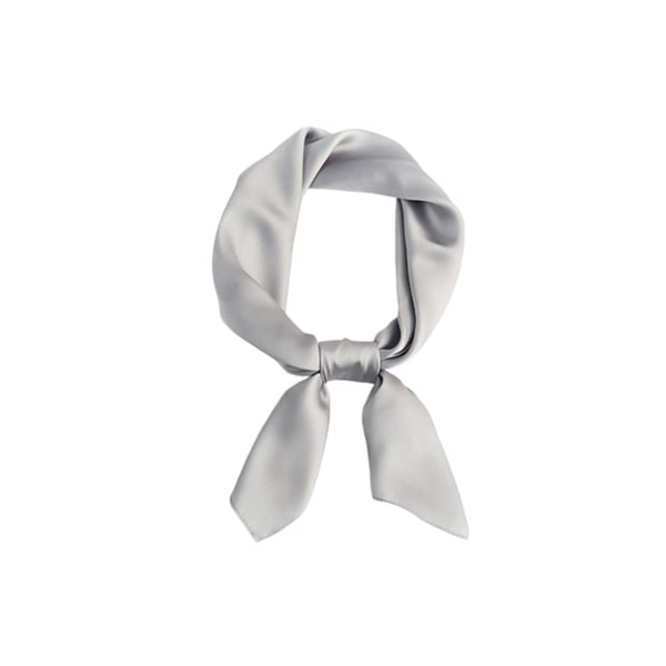 Elegant firkantet tørklæde LightGrey Elegant firkantet tørklæde LightGrey