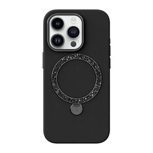 Joyroom PN-15L4-deksel Dancing Circle for iPhone 15 Pro Max (svart)