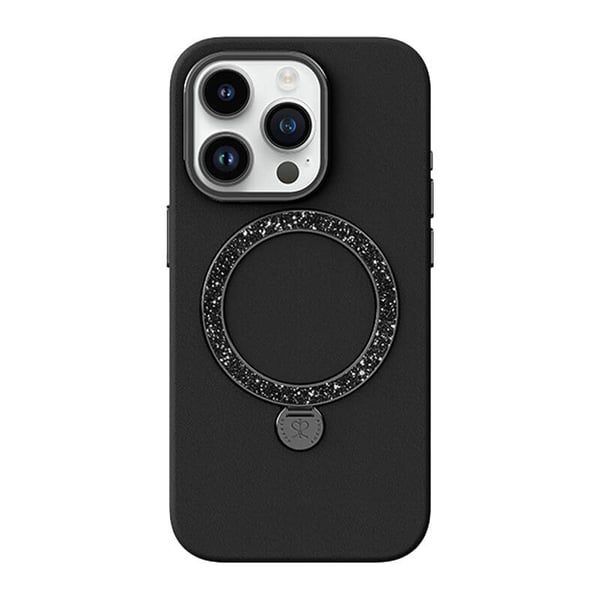 Joyroom PN-15L4 Case Dancing Circle iPhone 15 Pro Maxille (musta)