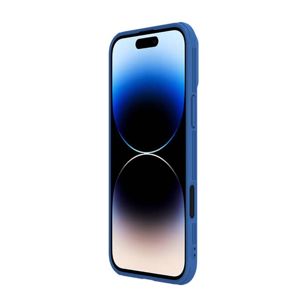 Nillkin CamShield Pro iPhone 16 Plus -kotelo (sininen)