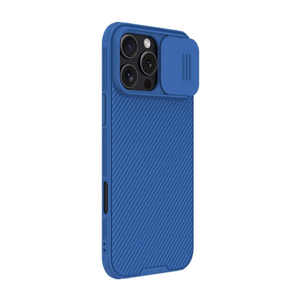Nillkin CamShield Pro iPhone 16 Plus -kotelo (sininen)