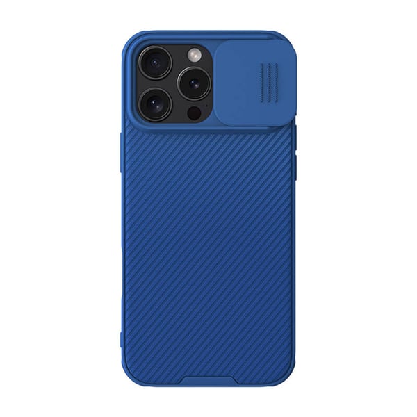 Nillkin CamShield Pro iPhone 16 Plus -kotelo (sininen)