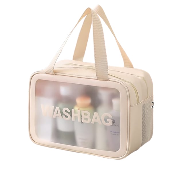 Kaksikerroksinen hygienialaukku White L