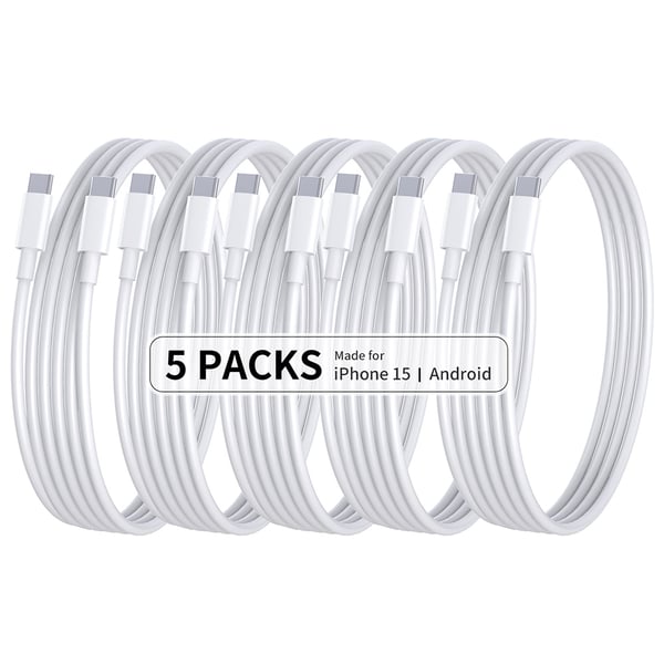 5 kpl 2M CTO C -datakaapeli, PD60W pikalatauskaapeli 5-pack M
