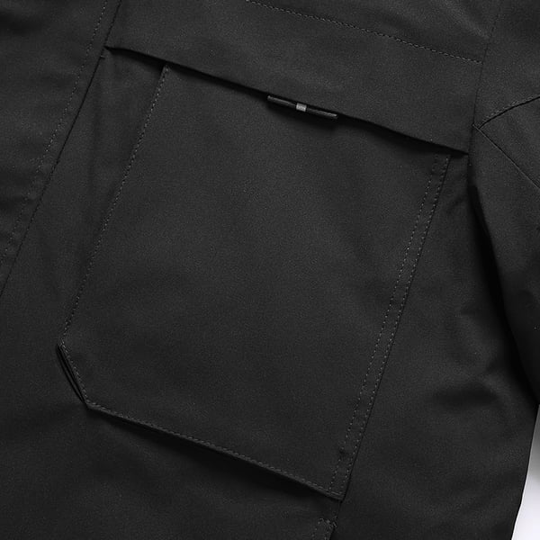 Musta lämmitetty takki - Dual Control 9 vyöhykettä 6XL