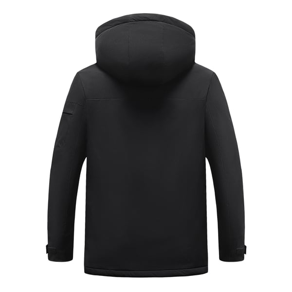 Musta lämmitetty takki - Dual Control 9 vyöhykettä 5XL