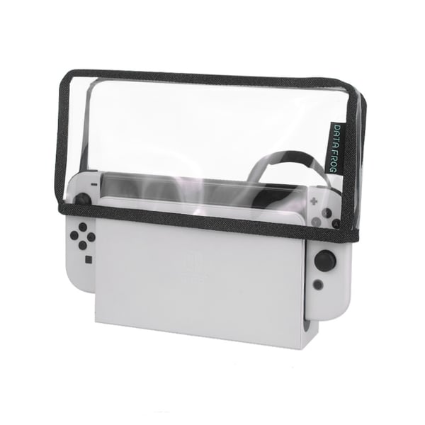 Kirkas pölysuoja Nintendo Switch OLED -konsoliin