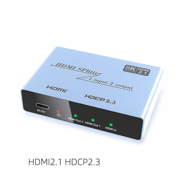 8K 1x2 HDMI-jakaja - YZ-B082-V1
