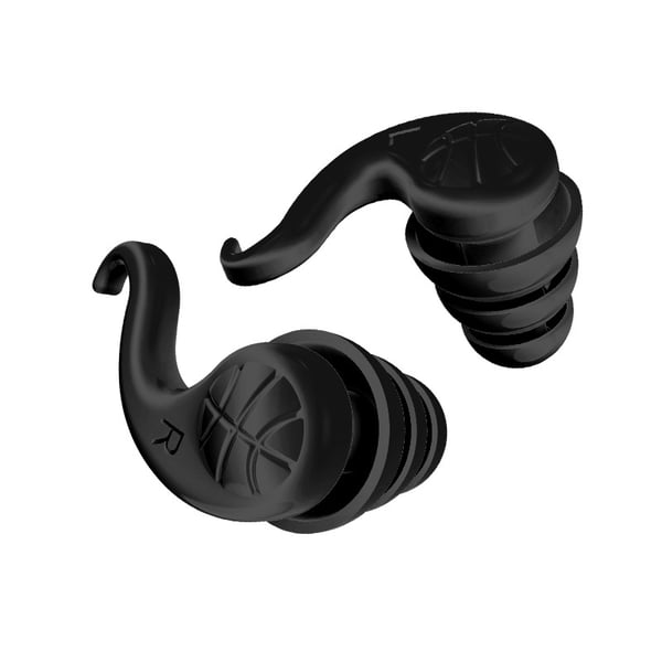 Ammattimaiset silikoniääniä vaimentavat korvatulpat Black+Grey