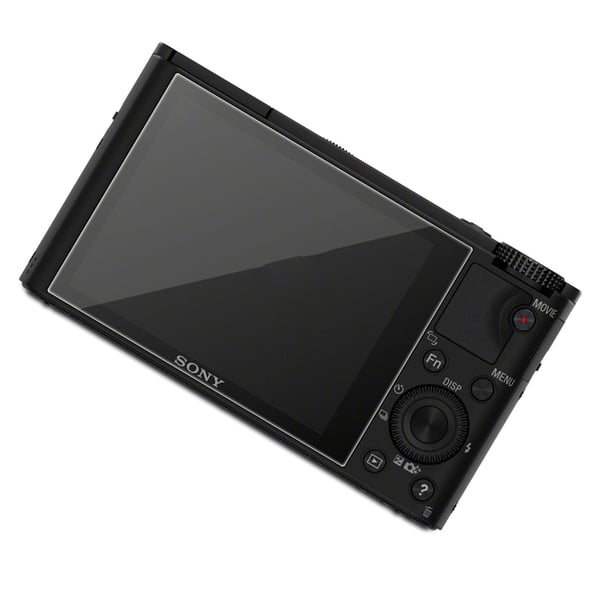 Skjermbeskytter i herdet glass til Sony RX100, 2-pakning