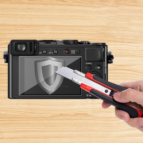 Panasonic LX100 karkaistu lasi näytönsuoja
