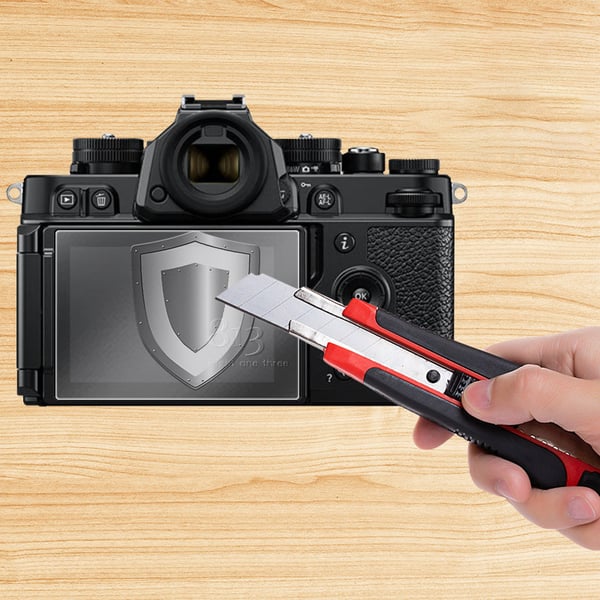 Skjermbeskytter i herdet glass til Nikon ZF, 2-pakning