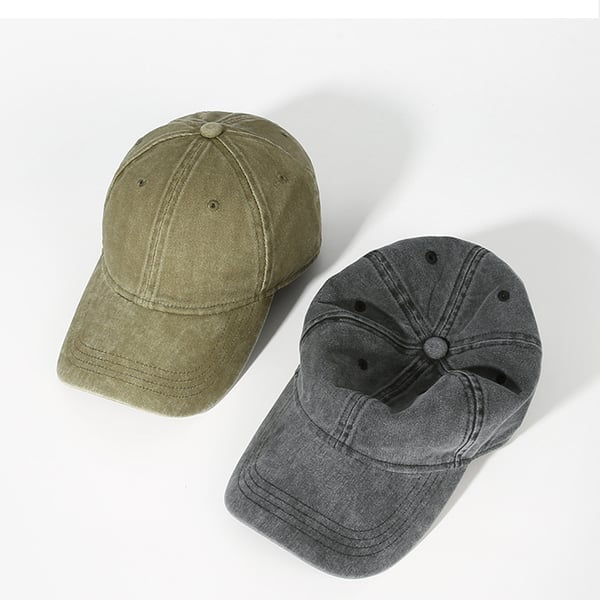 Vintage baseballkeps Black