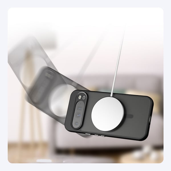 Magneettikotelo Google Pixel 7A:lle - musta