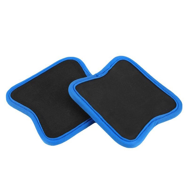 Anti-skli treningshansker 2-pack Black+Blue