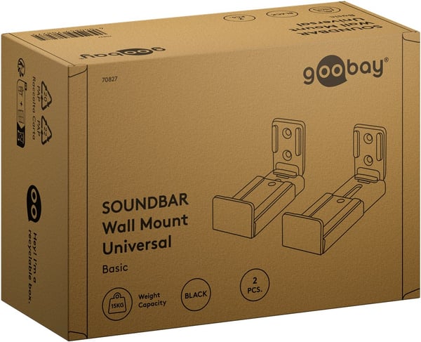 Väggfäste för soundbar Universal