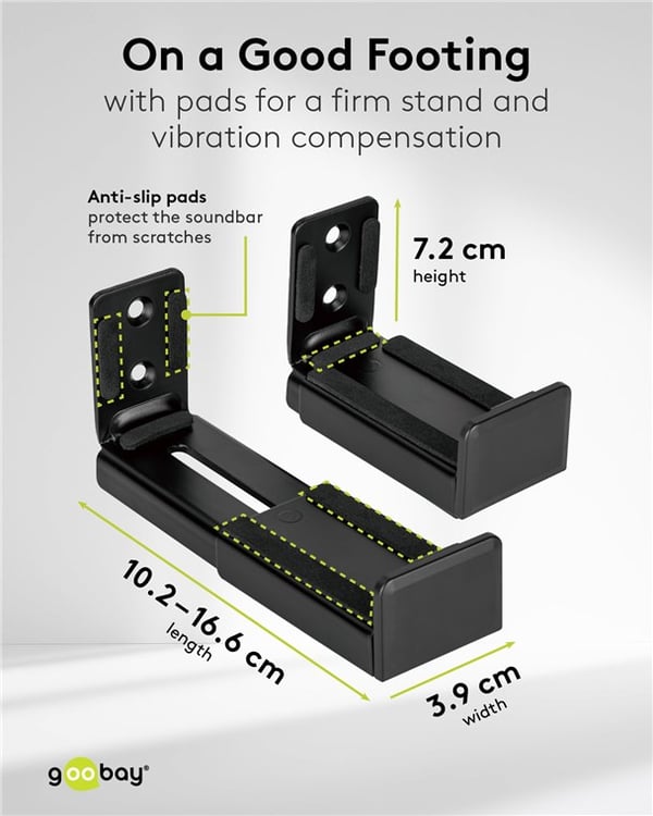 Väggfäste för soundbar Universal