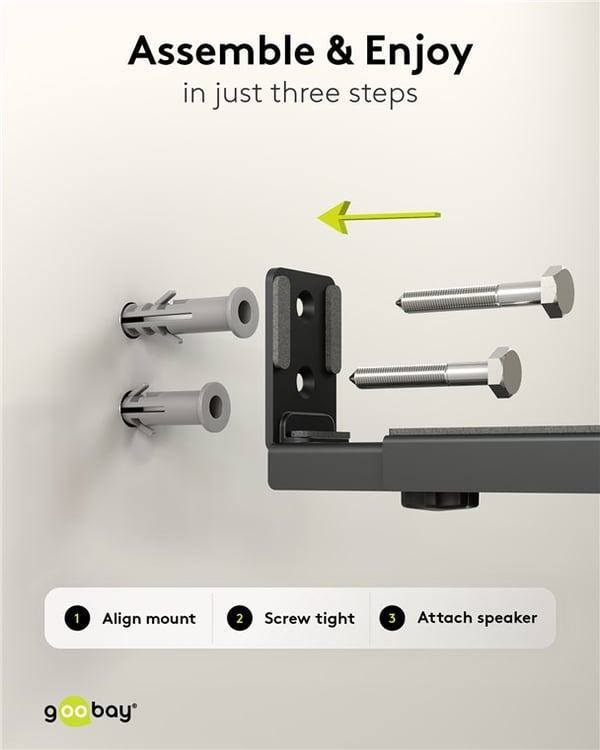 Väggfäste för soundbar Universal