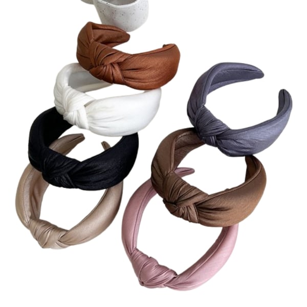 7-osainen solmittu sankasarja - musta, ruskea, valkoinen, vaaleanpunainen, violetti, beige ja kahvi 7-osainen solmittu sankasarja - musta, ruskea, valkoinen, vaaleanpunainen, violetti, beige ja kahvi