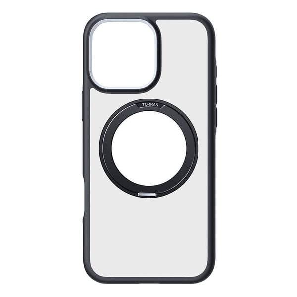Etui Torras Ostand R Fusion for iPhone 16 Pro (Czarne)
