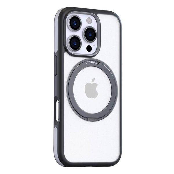 Etui Torras Ostand R Fusion for iPhone 16 Pro (Czarne)