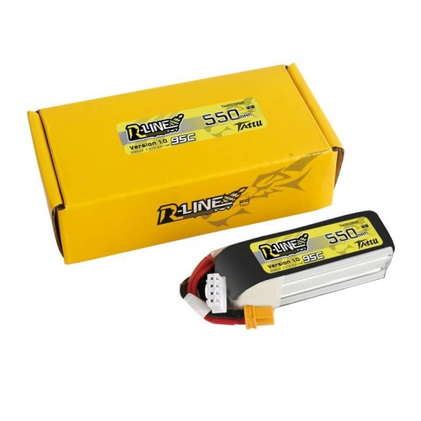 Batteri Tattu R-Line 550mAh 11,1V 95C 3S1P XT30