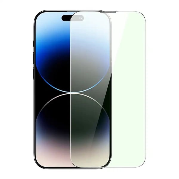 Herdet glass med øyebeskyttelsesfilter Baseus Crystal Series iPhone 14 PRO