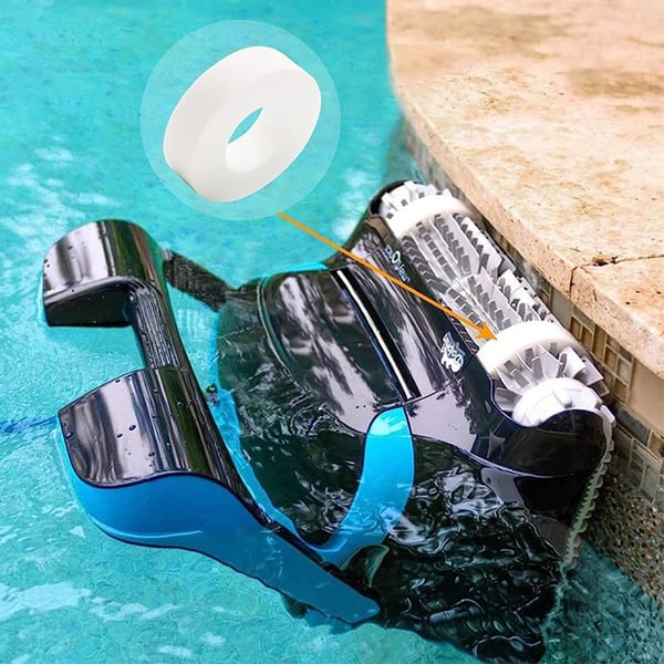 4-pack ersättningsskrubberhjul för Dolphin Pool Cleaners