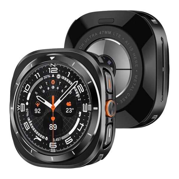 Metalldeksel til Samsung Galaxy Watch 7 Ultra Black