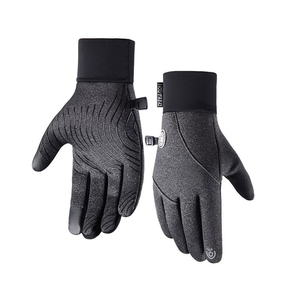 Varma vinterhandskar - Kompatibel med pekskärm Grey L