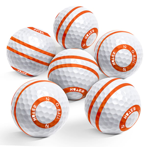 Kolmikerroksiset turnausgolfpallot