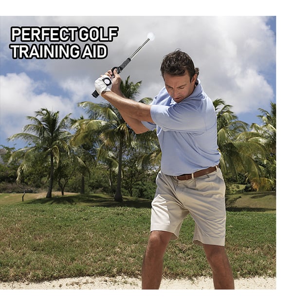Bærbar golfsvingtrener Blue