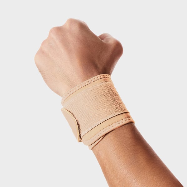 Grå håndledsstøttebøjle Beige