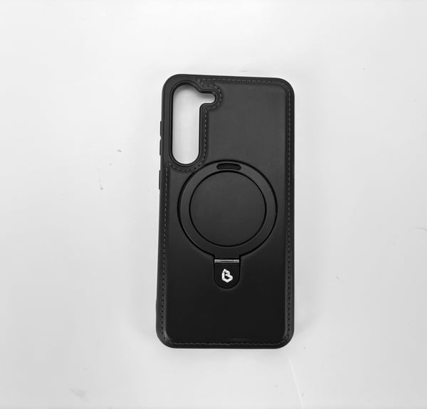Eksklusivt Lærdeksel for Samsung A05S - Klassisk Svart Samsung Galaxy S23 Plus
