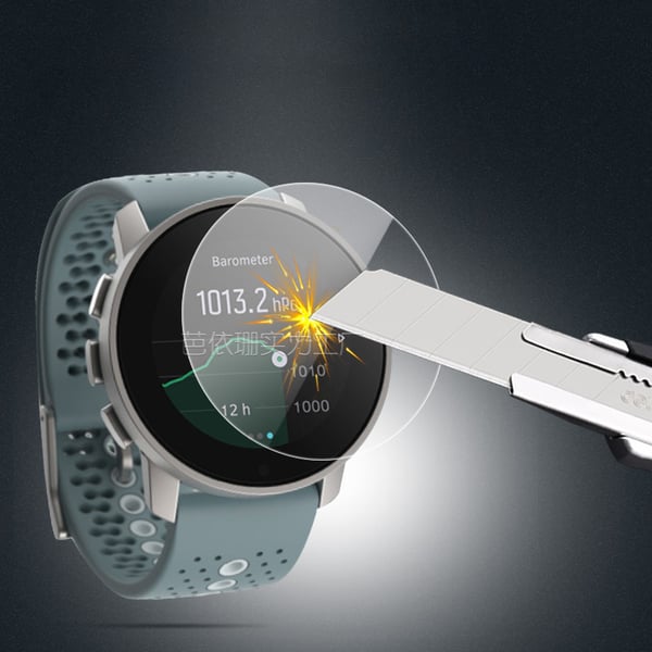 SUUNTO 9 PEAK skjermbeskytter, 2-pakning HD herdet glass