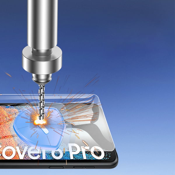 2-pakning herdet glass skjermbeskytter for Samsung Xcover6 - buet kant